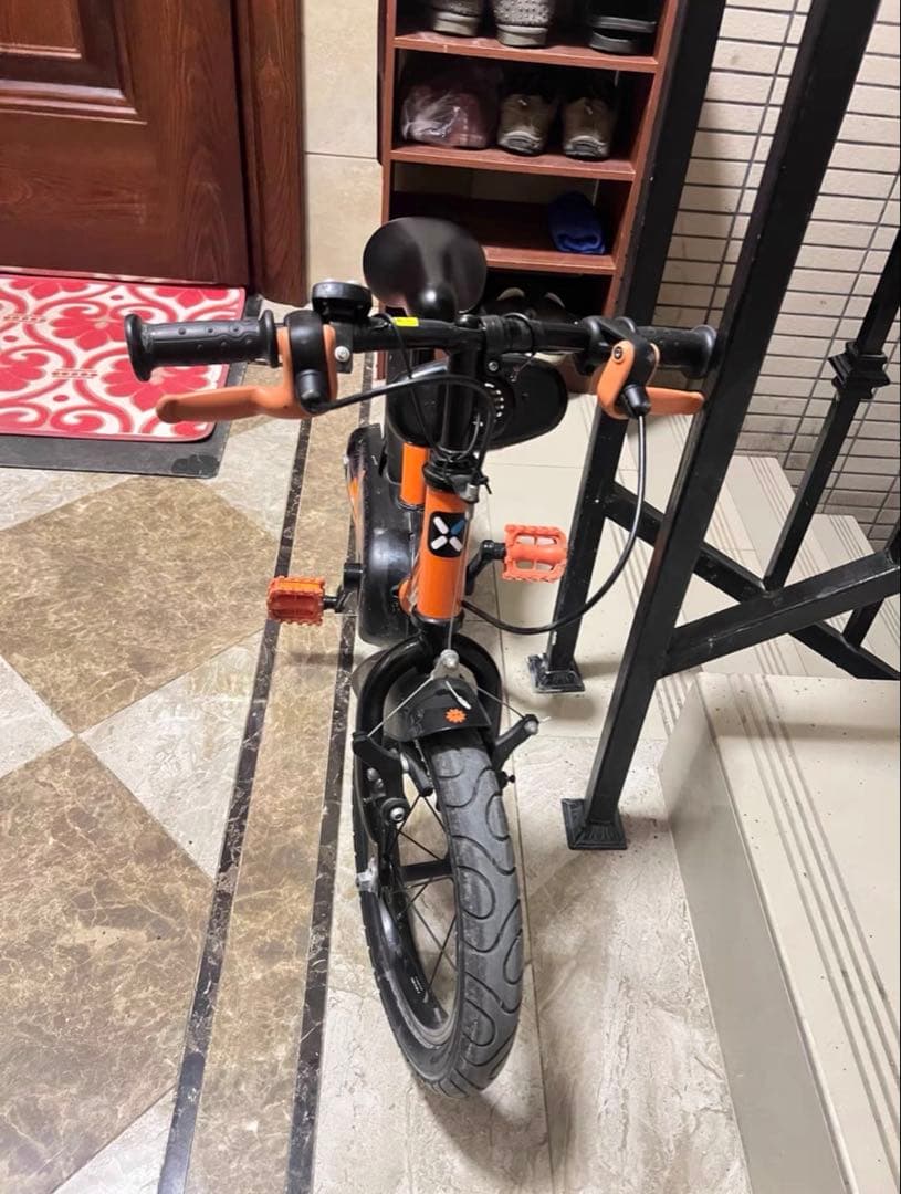 B'TWIN 幼児用自転車 オレンジ