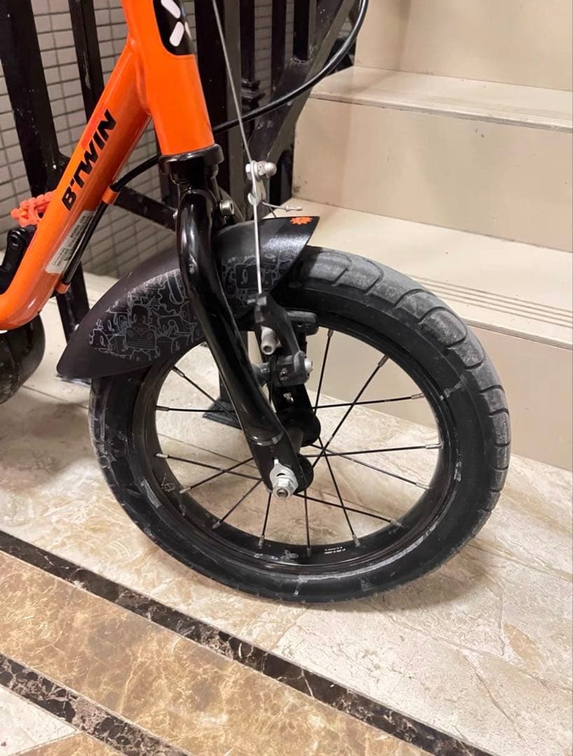 B'TWIN 幼児用自転車 オレンジ