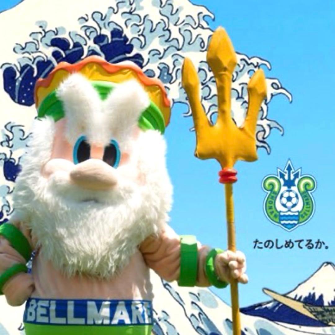 希少✳️ソフビ貯金箱『Jリーグ ベルマーレ平塚マスコット キングベル1世』※槍無し
