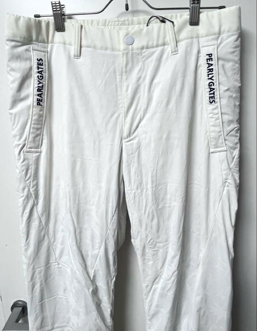 PEARLY GATES サイズ5未使用品　中綿星柄ジャガードストレッチパンツ