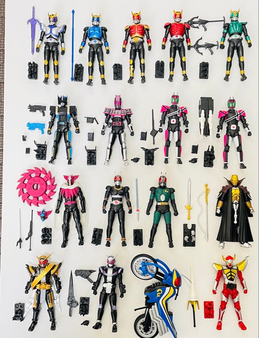 食玩 shodo 掌動-xx 仮面ライダー　クウガ、ディケイド他 まとめ売り