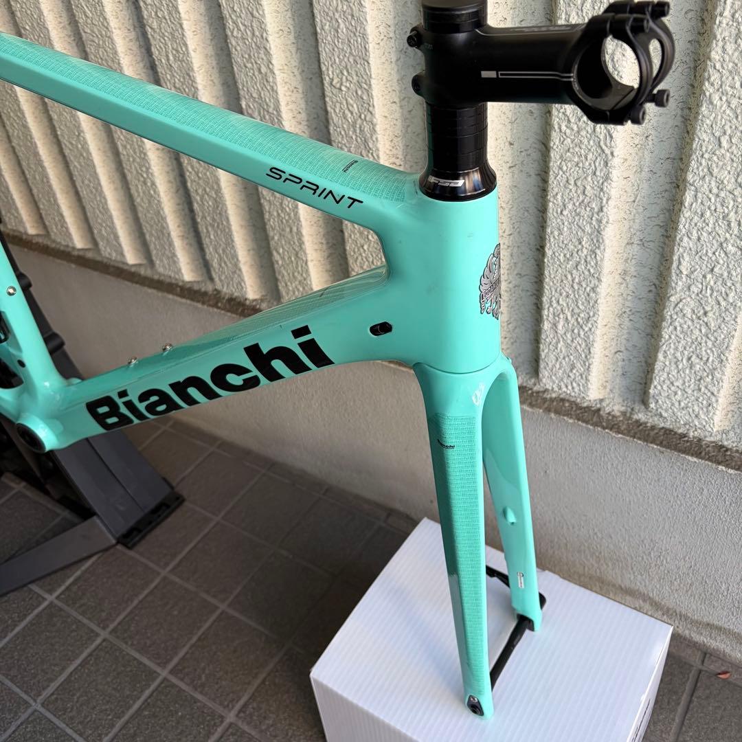 中古 ビアンキ sprint disc 53サイズ ~2023モデル 諸々付き