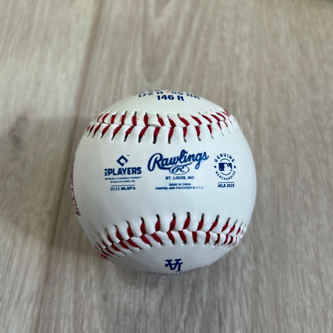 2個Shohei Ohtani MVP記念ボール 2025 大谷翔平