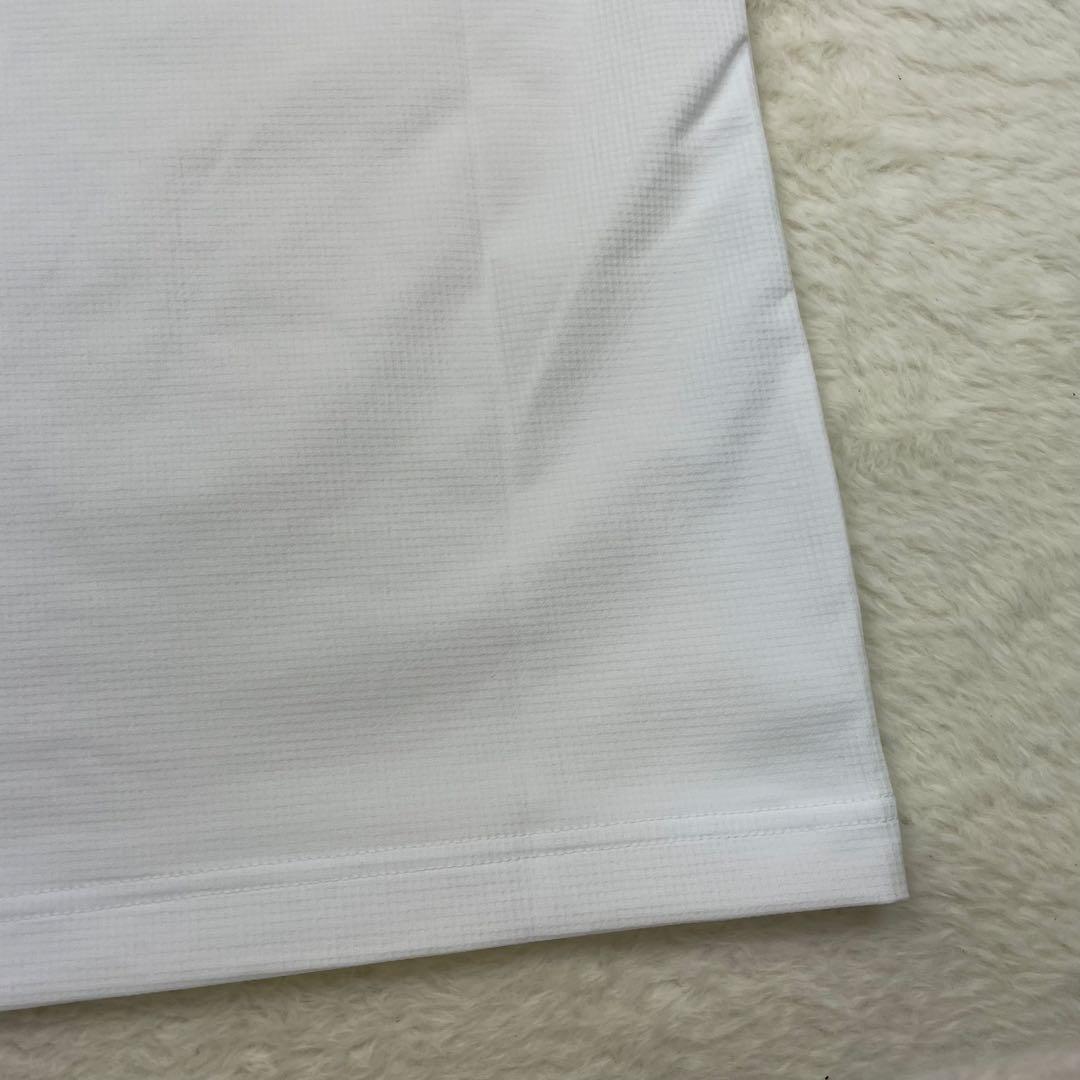 未使用級　PEARLY GATES 半袖シャツ ホワイト　春夏ゴルフ