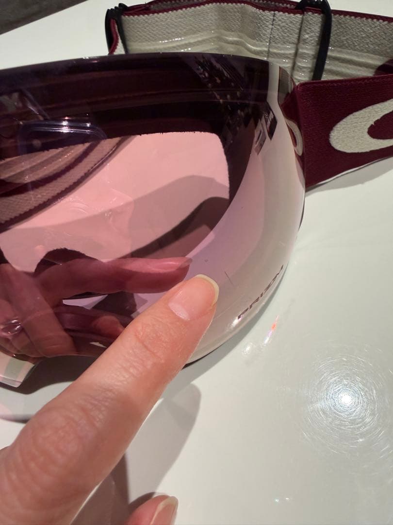 OAKLEY Flight Deck ゴーグル ピンクイリジウムレンズ