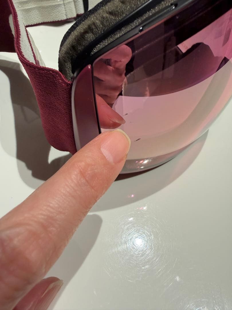 OAKLEY Flight Deck ゴーグル ピンクイリジウムレンズ