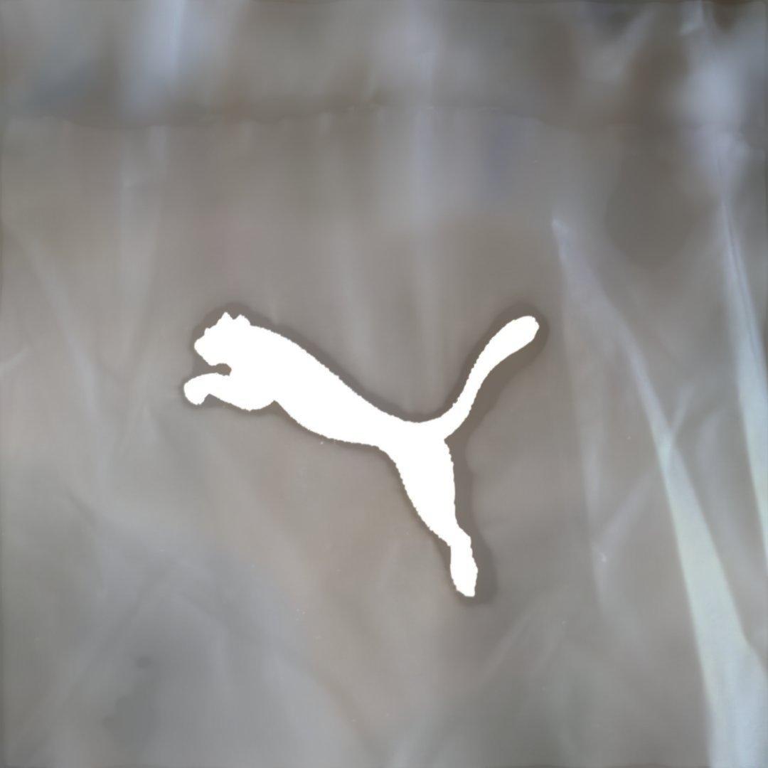 Puma ネイビー ベンチコート フード付き