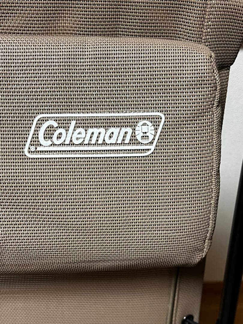 Coleman インフィニティチェア(ベージュ)&カップホルダーIC