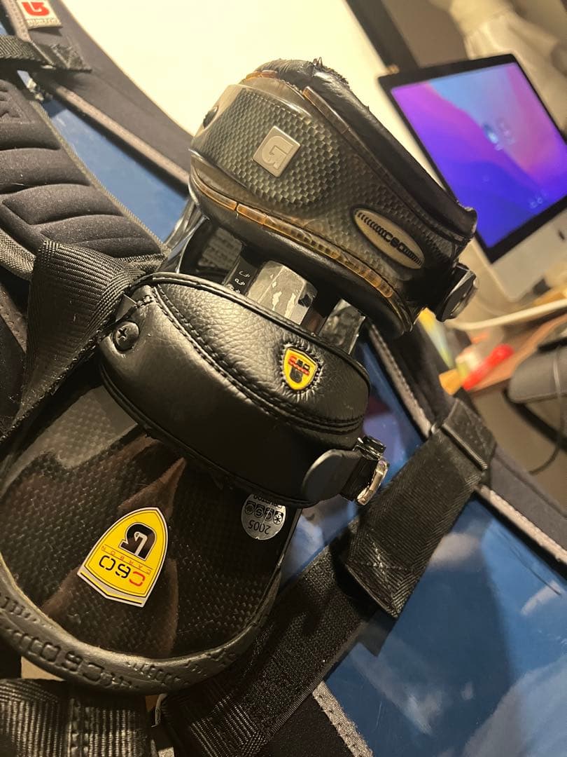 SALOMONスノーボード バインディング付き