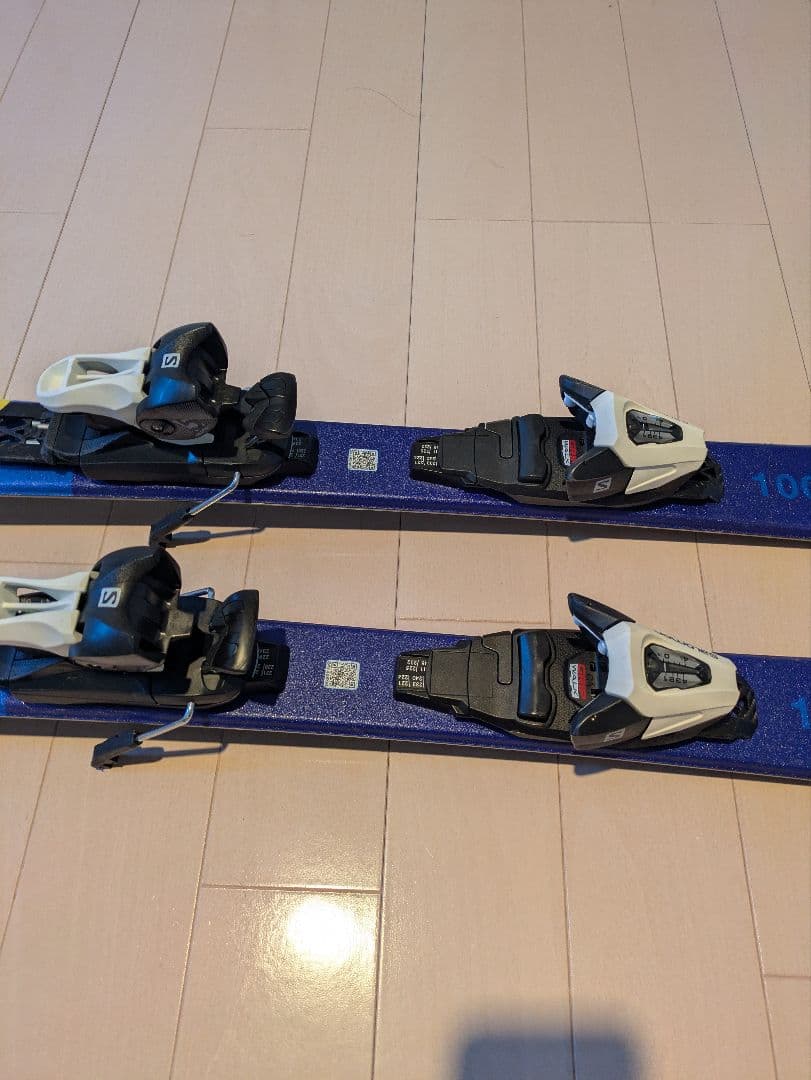 SALOMON サロモン　スキー板 100cm ＆ブーツ 18cm 3点セット