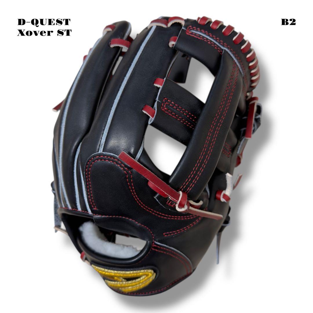 未使用品！ D-QUEST Xover ST 硬式野球 内野手 グローブ グラブ