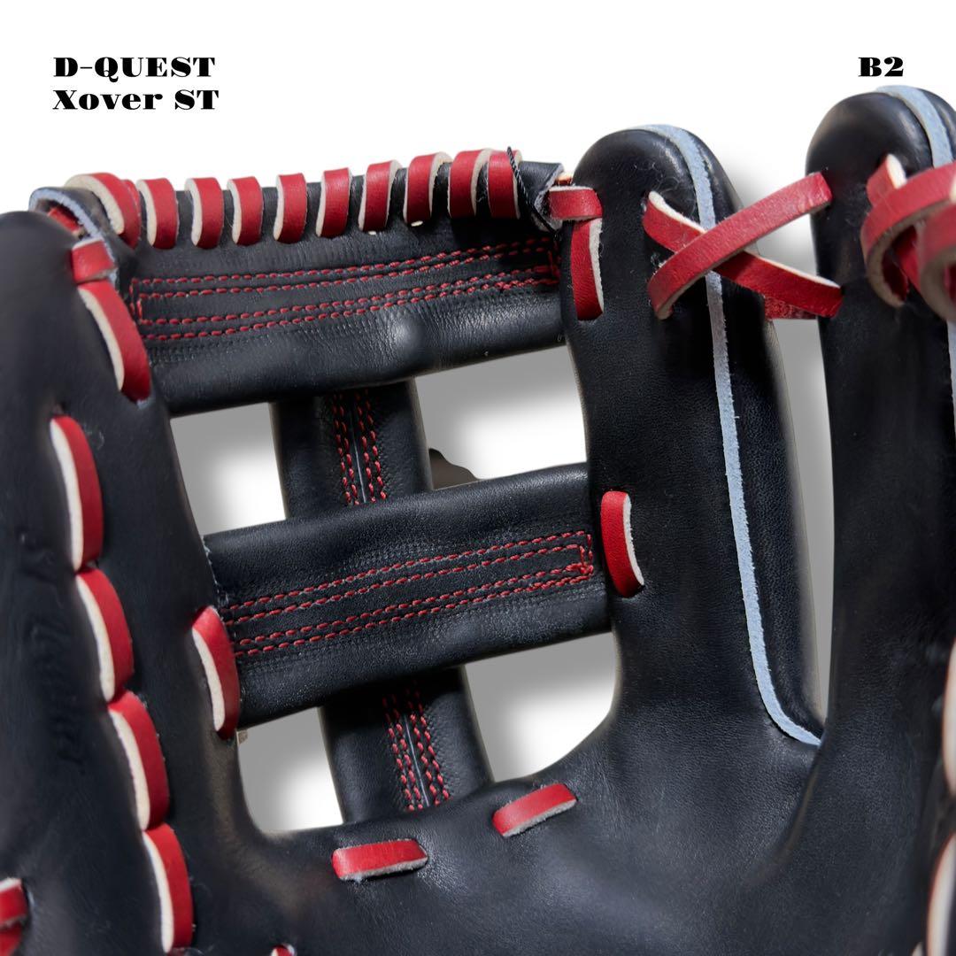 未使用品！ D-QUEST Xover ST 硬式野球 内野手 グローブ グラブ