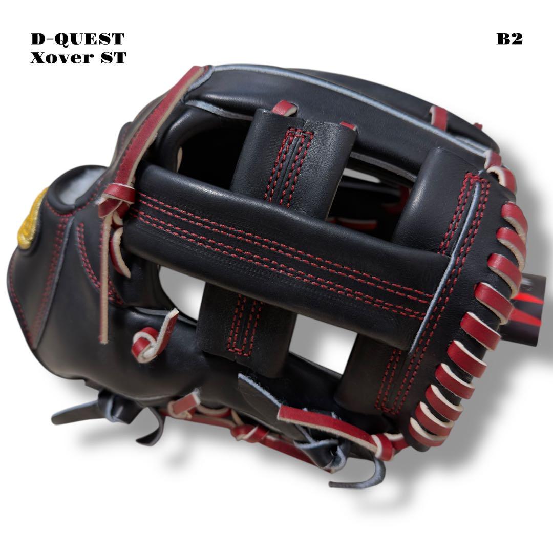 未使用品！ D-QUEST Xover ST 硬式野球 内野手 グローブ グラブ