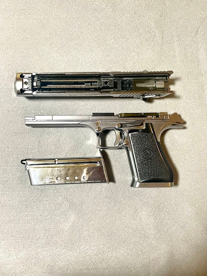 デザートイーグル.50AE クローム ステンレス 東京マルイ ガスブローバック