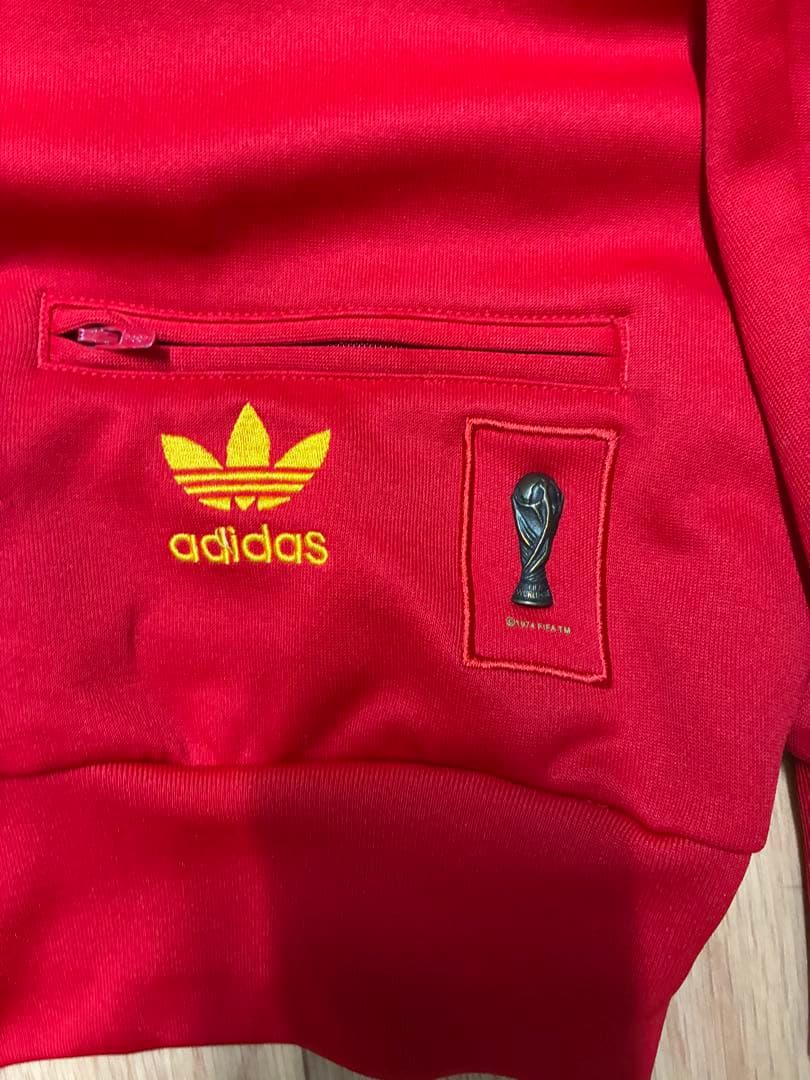 00's adidas スペイン代表 トラックジャケット ジャージ 06年W杯