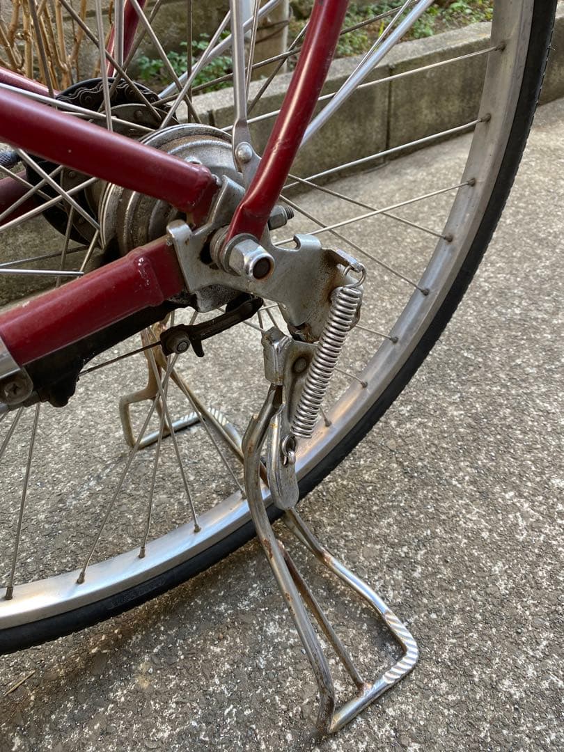 電動アシスト自転車 シティタイプ バーガンディ(引き取り限定　東京都東久留米市)