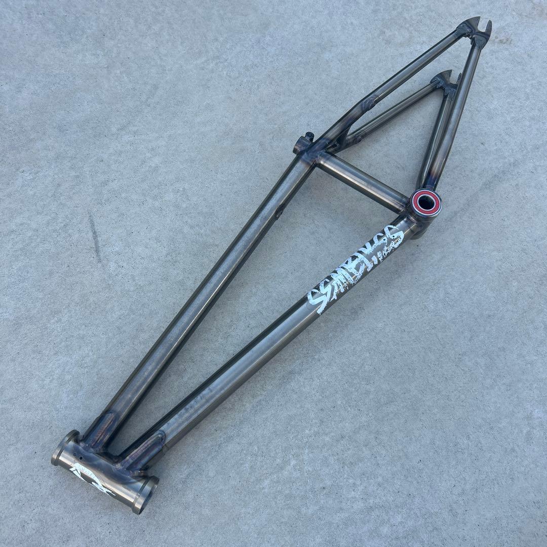 自転車本体 S&M DAGGER FRAME 20.5 / Gloss Clear/BMX
