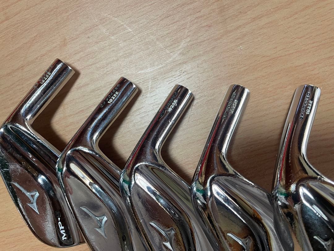 ミズノ MIZUNO MP5 MP-5 5-PW アイアンヘッド 6個セット