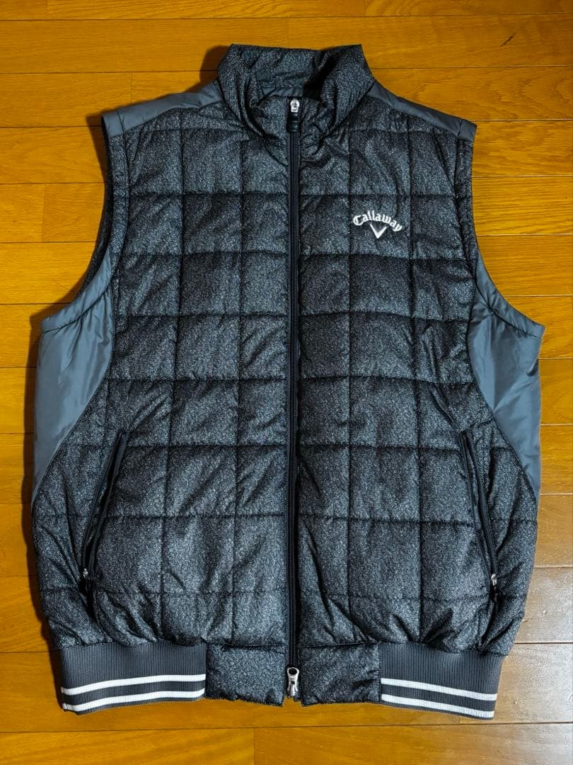 Callaway グレー ダウン　ジャケット L L 2way