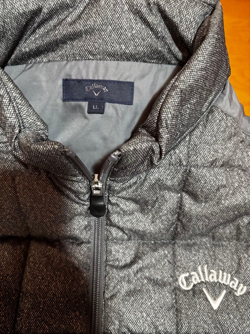 Callaway グレー ダウン　ジャケット L L 2way