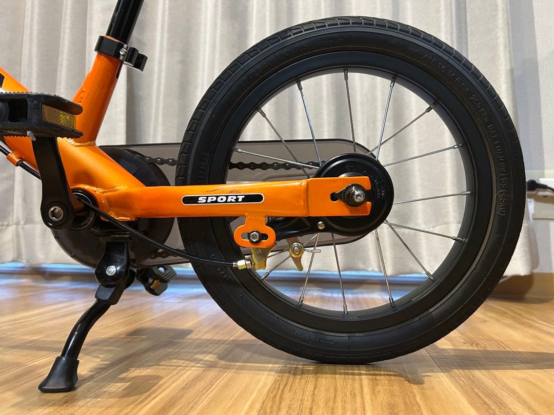 STRIDER ストライダー 14x 14インチ オレンジ キックスタンド付き