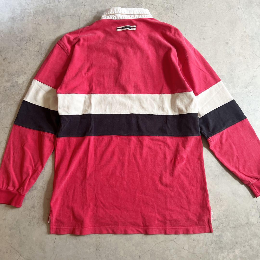ウェア 90s 00s Old Vans Rugby shirt L