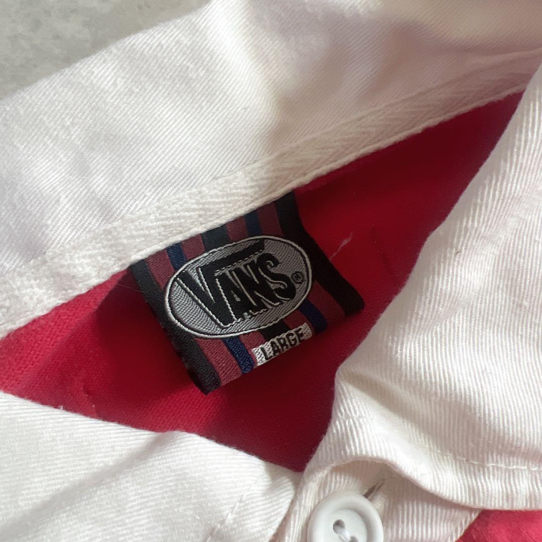 ウェア 90s 00s Old Vans Rugby shirt L