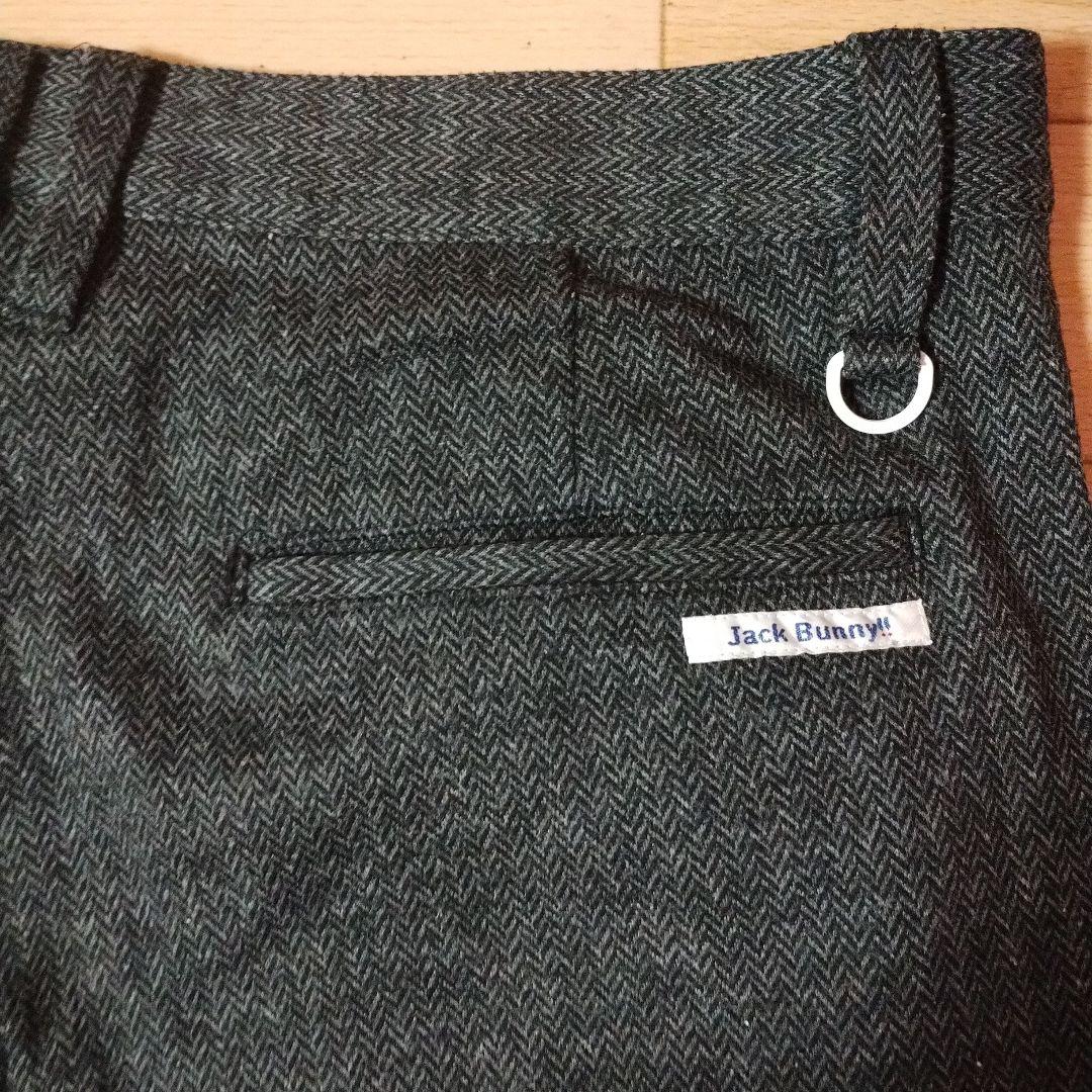 JACKBUNNY パンツ グレー　ゴルフ　サイズ6　美品　シンプル