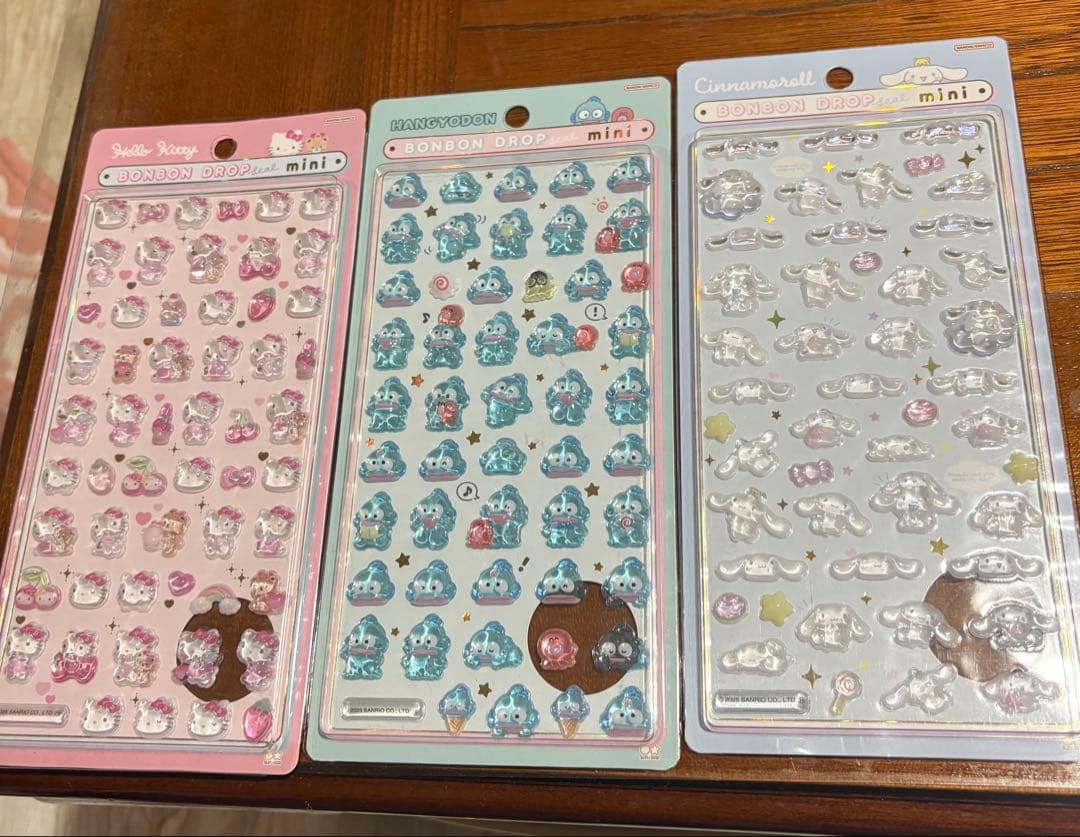 キャラクターシールセット 7シート ミニサイズ