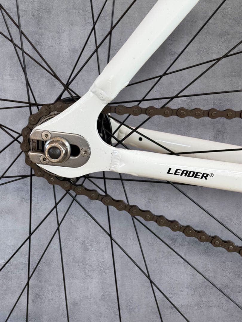 【美品】LEADER 721 ピストバイク ホワイト