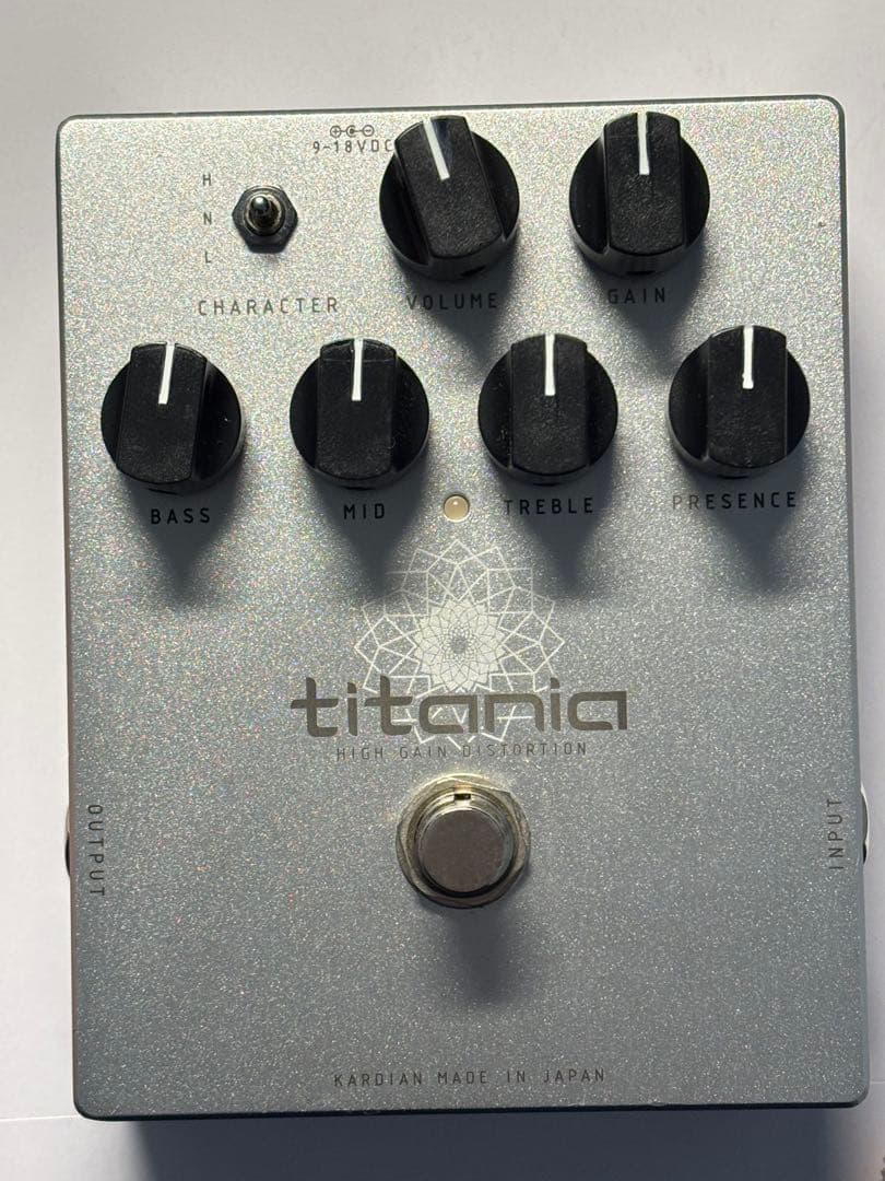 KarDian titania v1ギターエフェクター