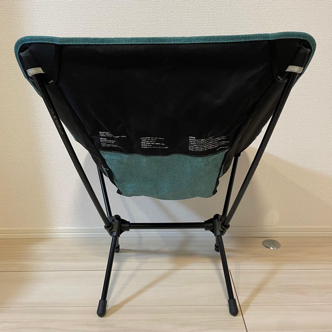 【美品】ラグーンブルー　ヘリノックス　コンフォートチェア　キャンプチェア