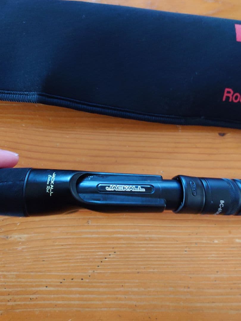 超美品　廃盤　ジャッカル　BPM BC 67ML-BF2　レッド　2ピース