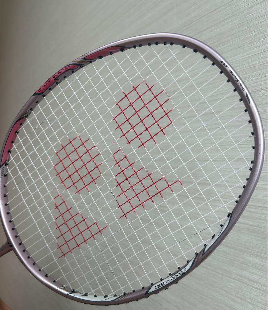 メ*6様 YONEX DUORA6 4U6G ガット張りたて ステンシル付き