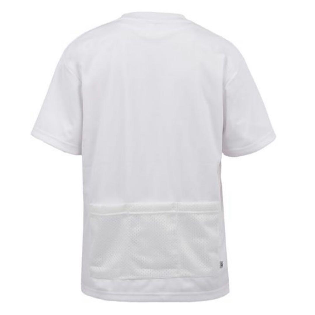 パールイズミ Ｔシャツ　カジュアル　S330-B リンネ Tシャツ 白　XL