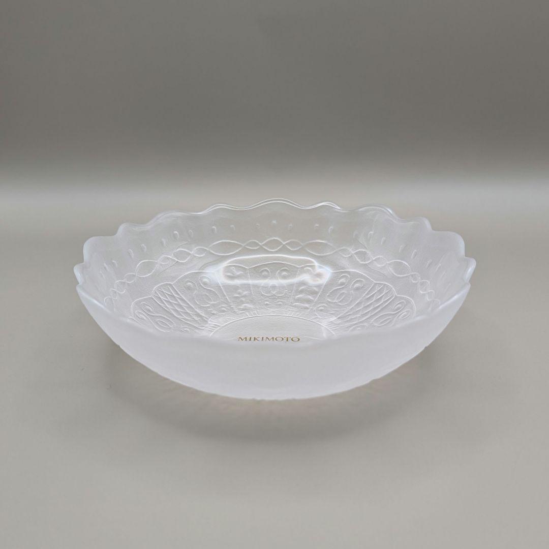 13_1.MIKIMOTO ガラスボウル 5個セット箱付き