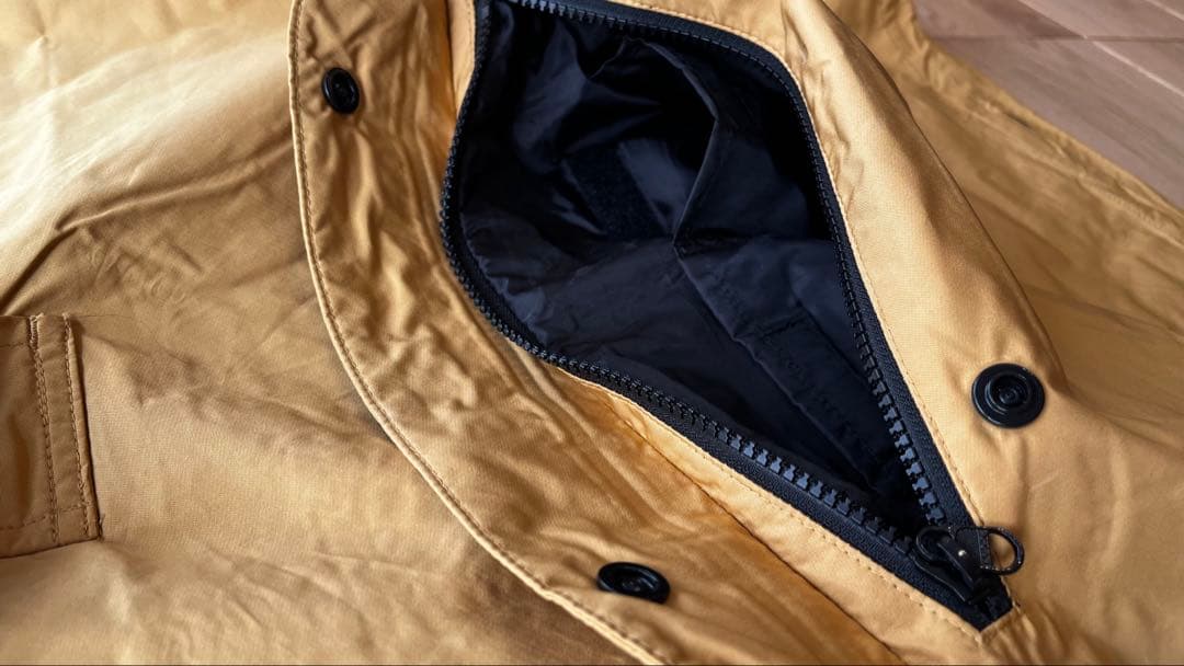 新品未使用　STアノラックジャケットイエローMサイズ　ジャッカル　JACKALL