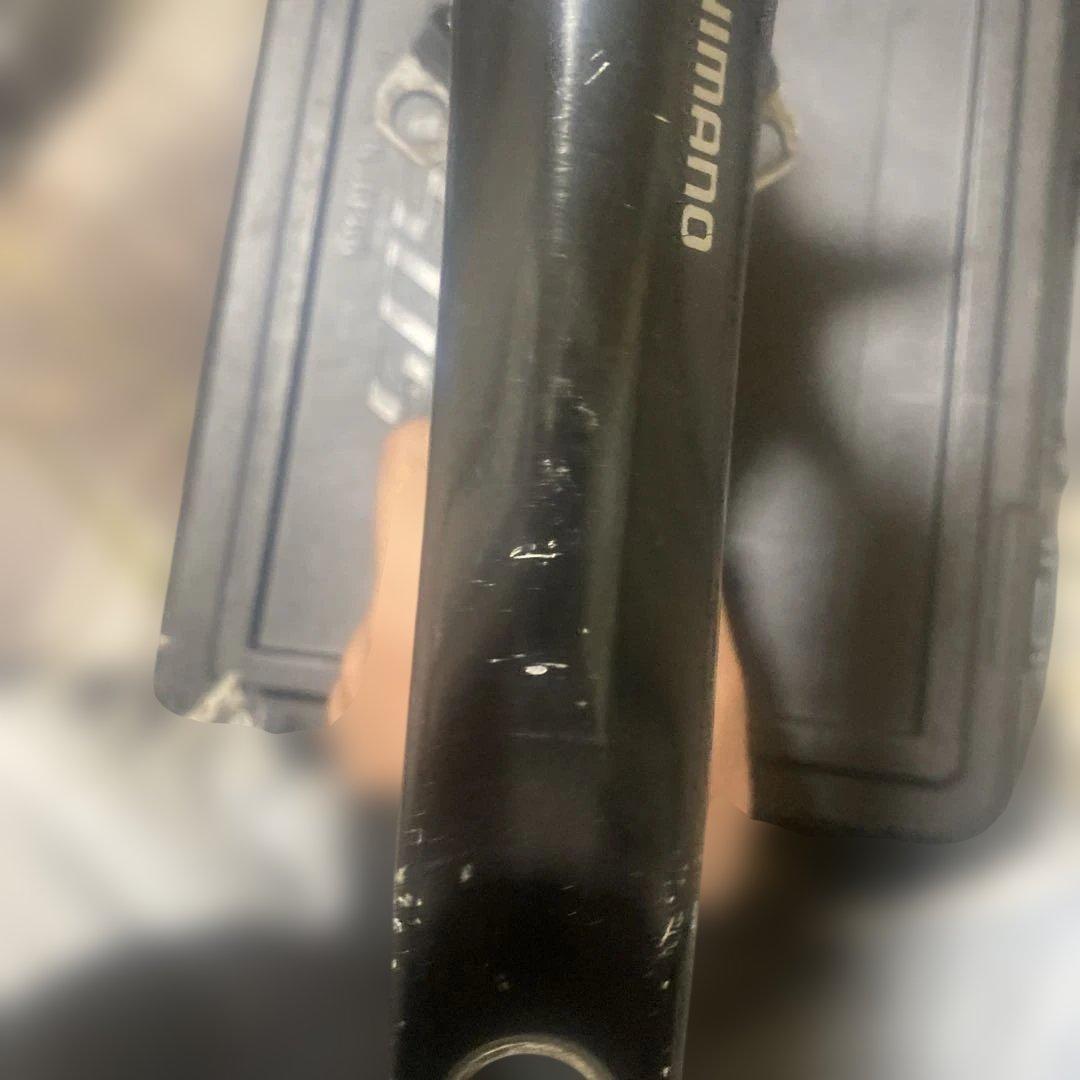 SHIMANO クランクセット 使用感あり