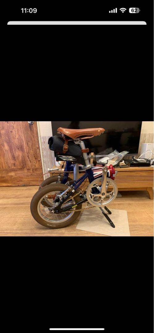 試走のみ カスタム 自転車 ユニオンジャック 14インチ