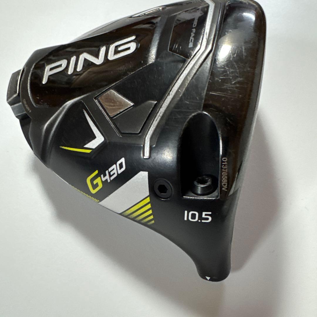 【名器・つかまる】PING G430 SFT ヘッド単体 10.5°（カバー付）