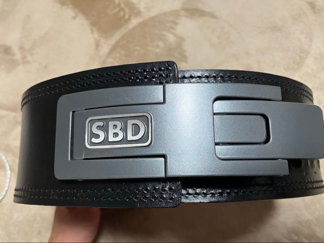 SBD パワーリフティングベルトMサイズ　13mm