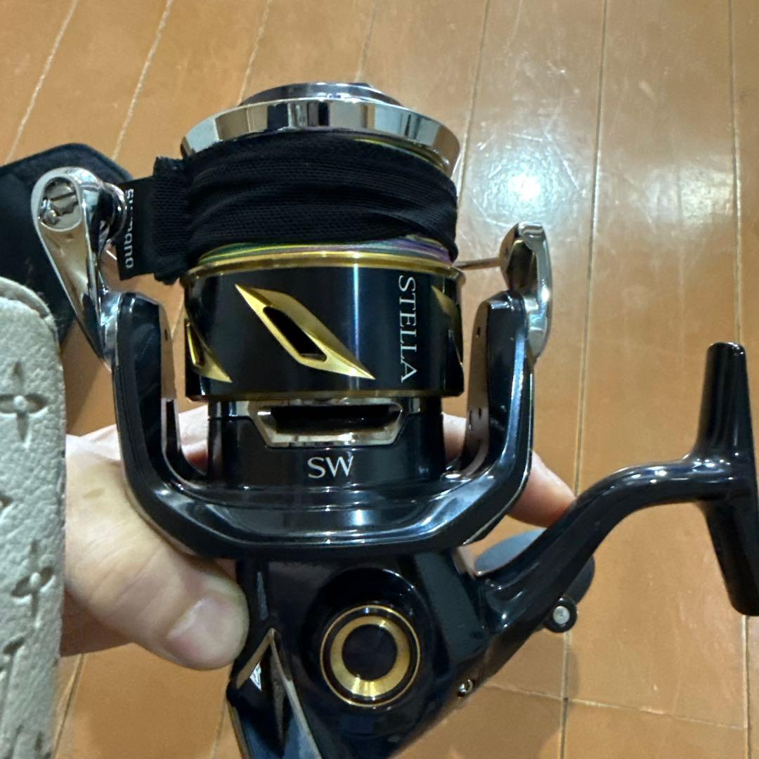 SHIMANO ステラ　sw10000HG pLINE５号300m巻いてあり