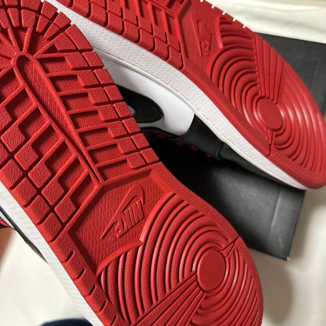 NIKE エア ジョーダン 1 ミッドDQ8426-106 ジムレッド 30cm