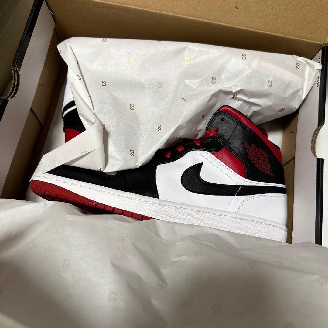NIKE エア ジョーダン 1 ミッドDQ8426-106 ジムレッド 30cm