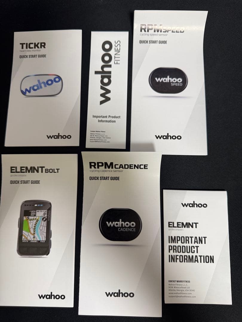 サイクルコンピューターWahoo Element bolt V2