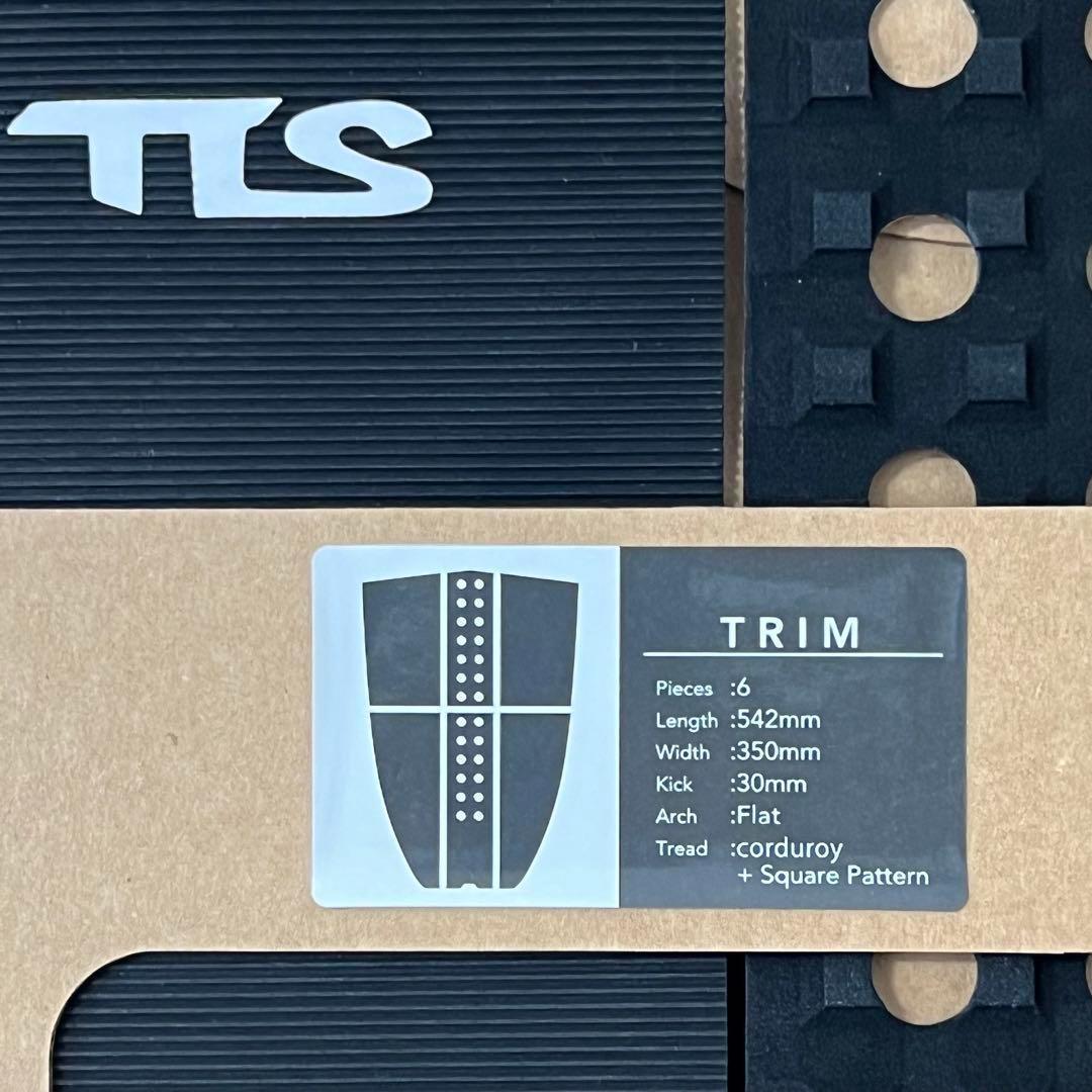 再入荷！TLS／ツールス　デッキパッチ　TRIM　カラー： BLACK