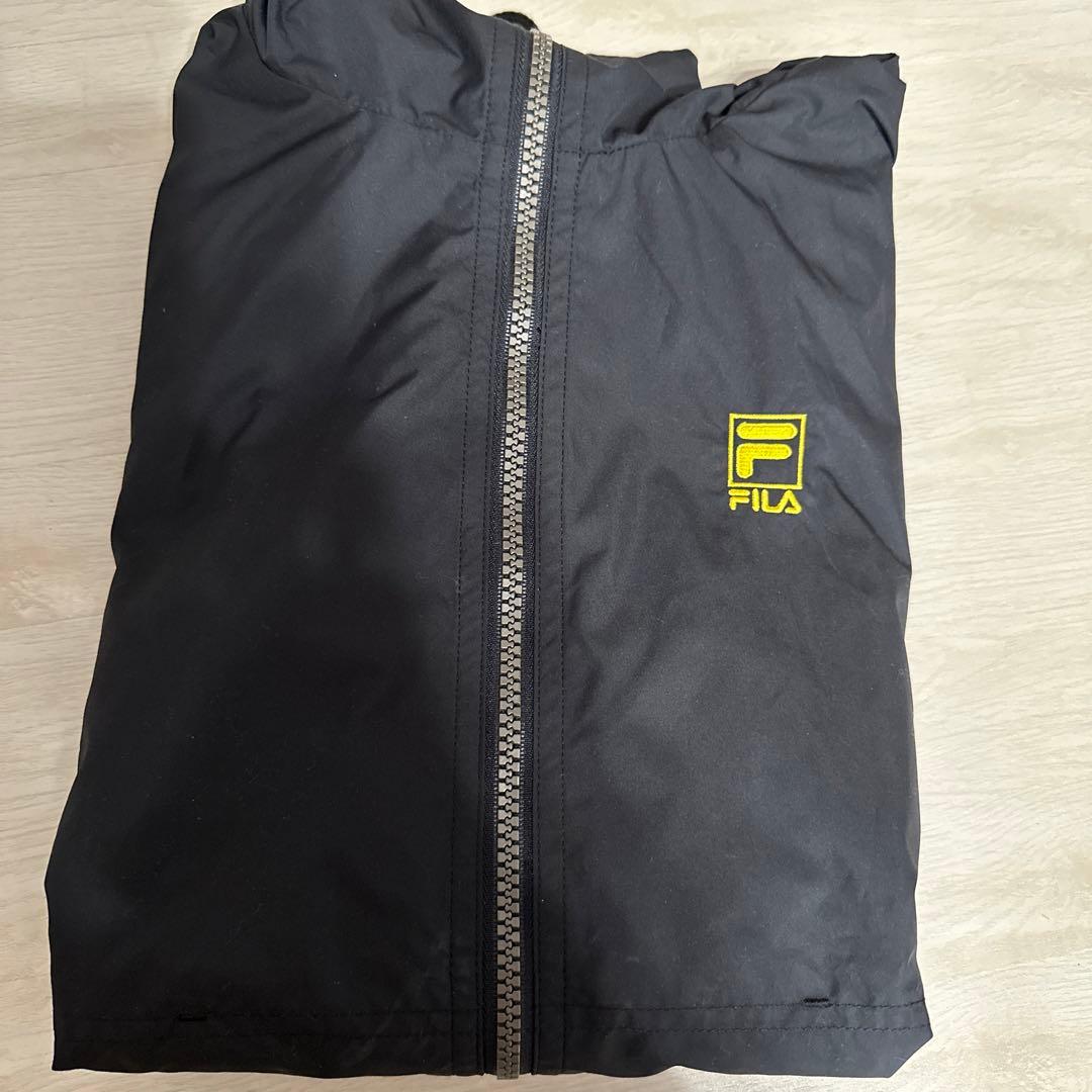 FILA フィラジップアップナイロンパーカー　ベスト　S