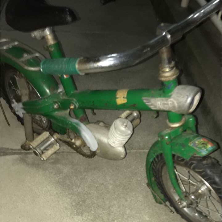 自転車 ミニバイク ヴィンテージ アンティーク ディスプレイ用 ジャンク品