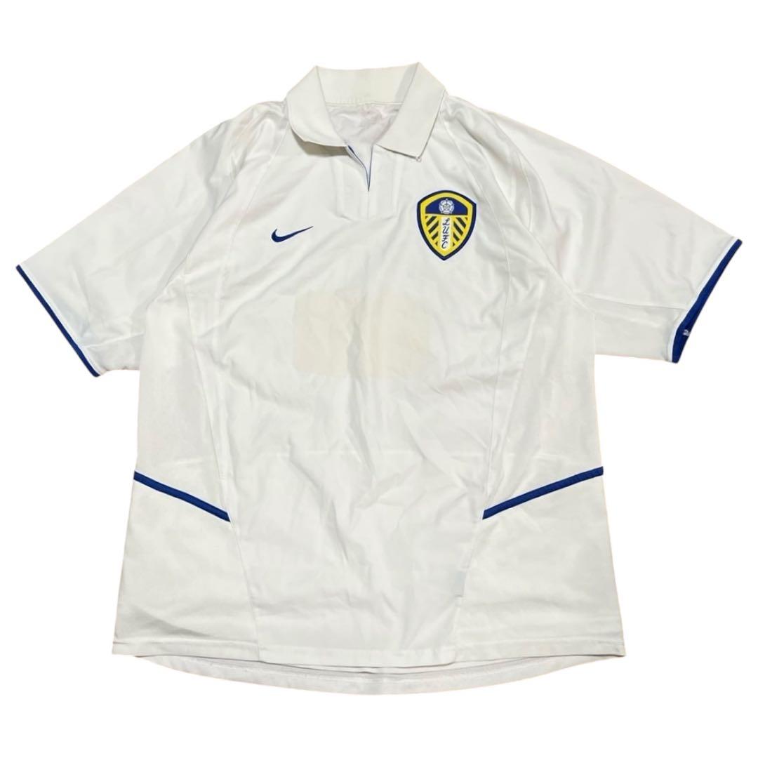 00s NIKE リーズユナイテッド サッカーシャツ ゲームシャツ