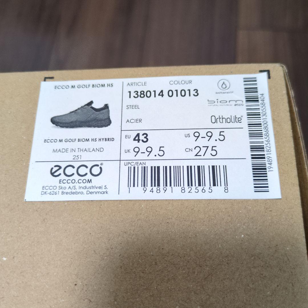 ecco GOLF シューズ 43 グレー